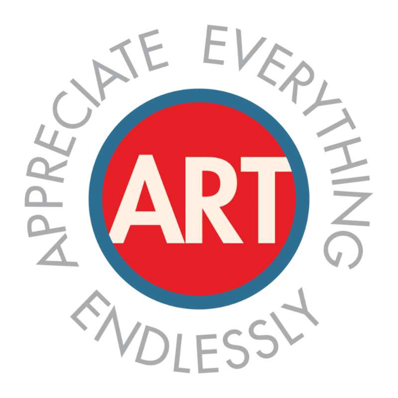 'Aye for Art' Print Gym Bag