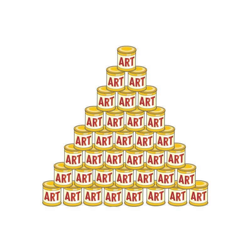 Art in a Can! Limited Edition Fashion T-Shirt
