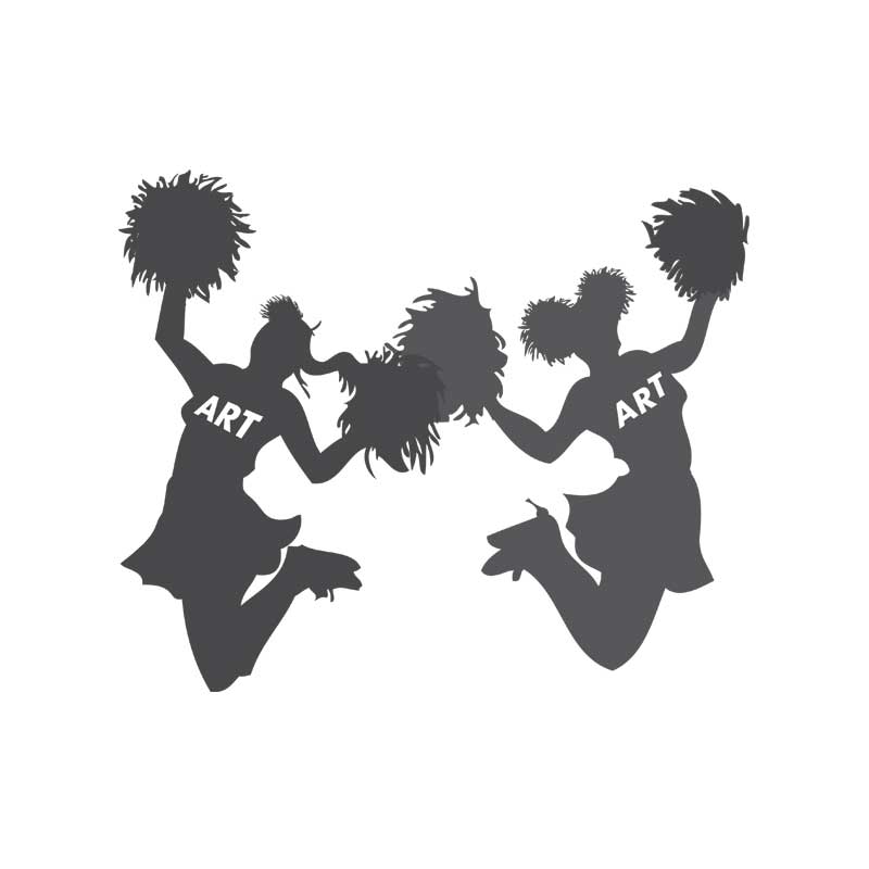 Cheerleaders for Art! Eco Tote Bag