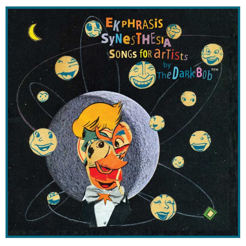 The Dark Bob 'Ekphrasis Synesthesia, Songs for Artists' Trucker Cap; Cover Art by Lou Beach