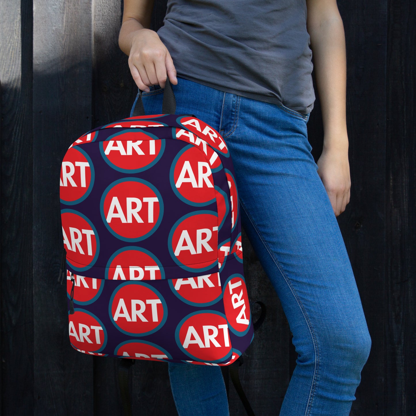 CircleArt (Red, White & Blue) Backpack