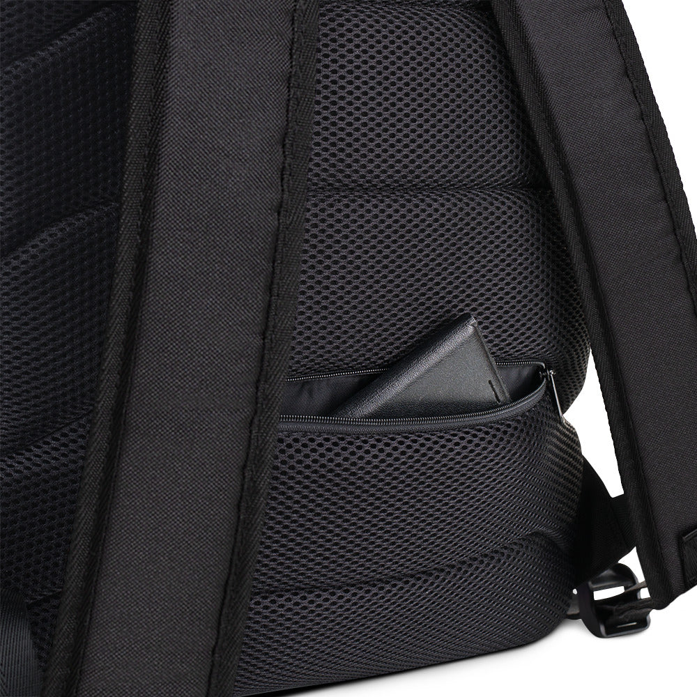 Aye For Art! Print Backpack, Green