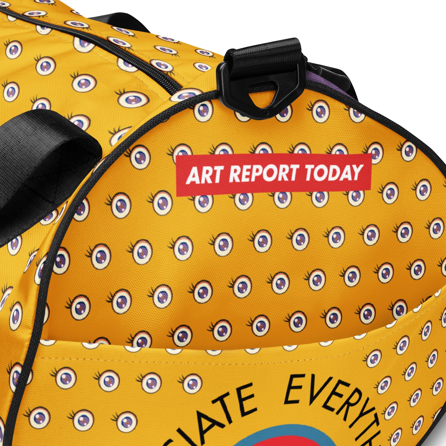'Aye for Art' Print Gym Bag