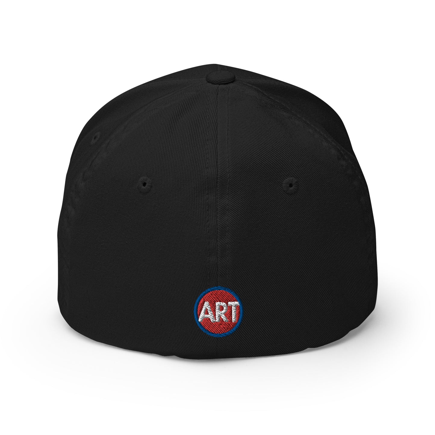 'Appreciate Everything Endlessly' 3-D Puff Embroidery, Monochromatic Embroidered Cap, Black