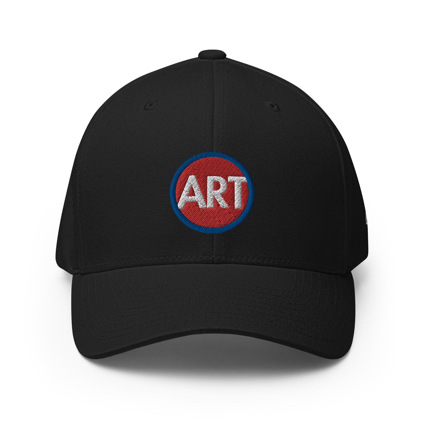 'Appreciate Everything Endlessly' CircleArt (Red, White & Blue) Structured Twill Cap