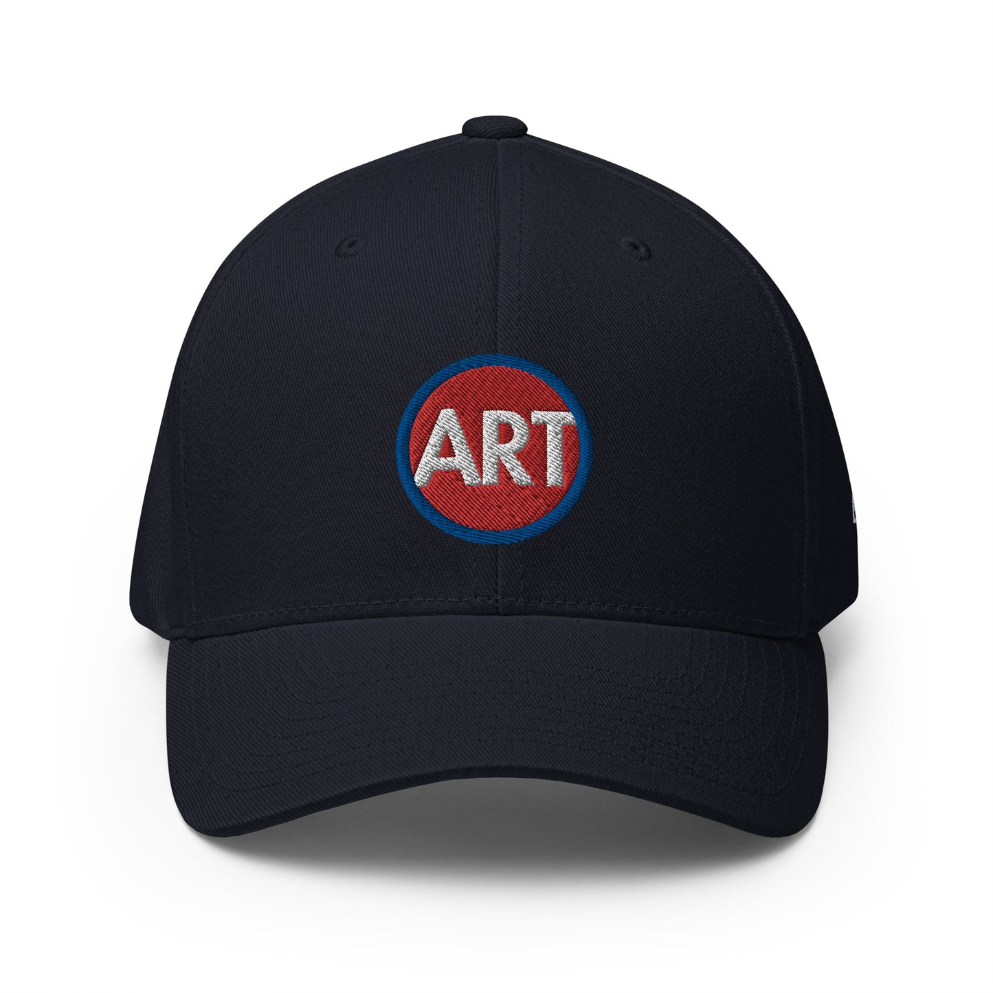 'Appreciate Everything Endlessly' CircleArt (Red, White & Blue) Structured Twill Cap