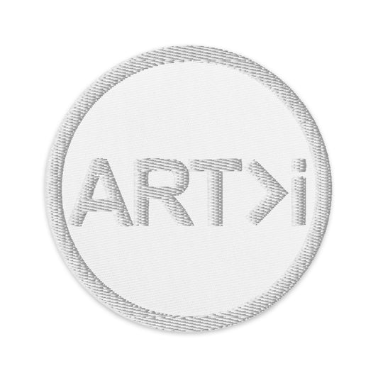 Embroidered Monochromatic ART>i Patch