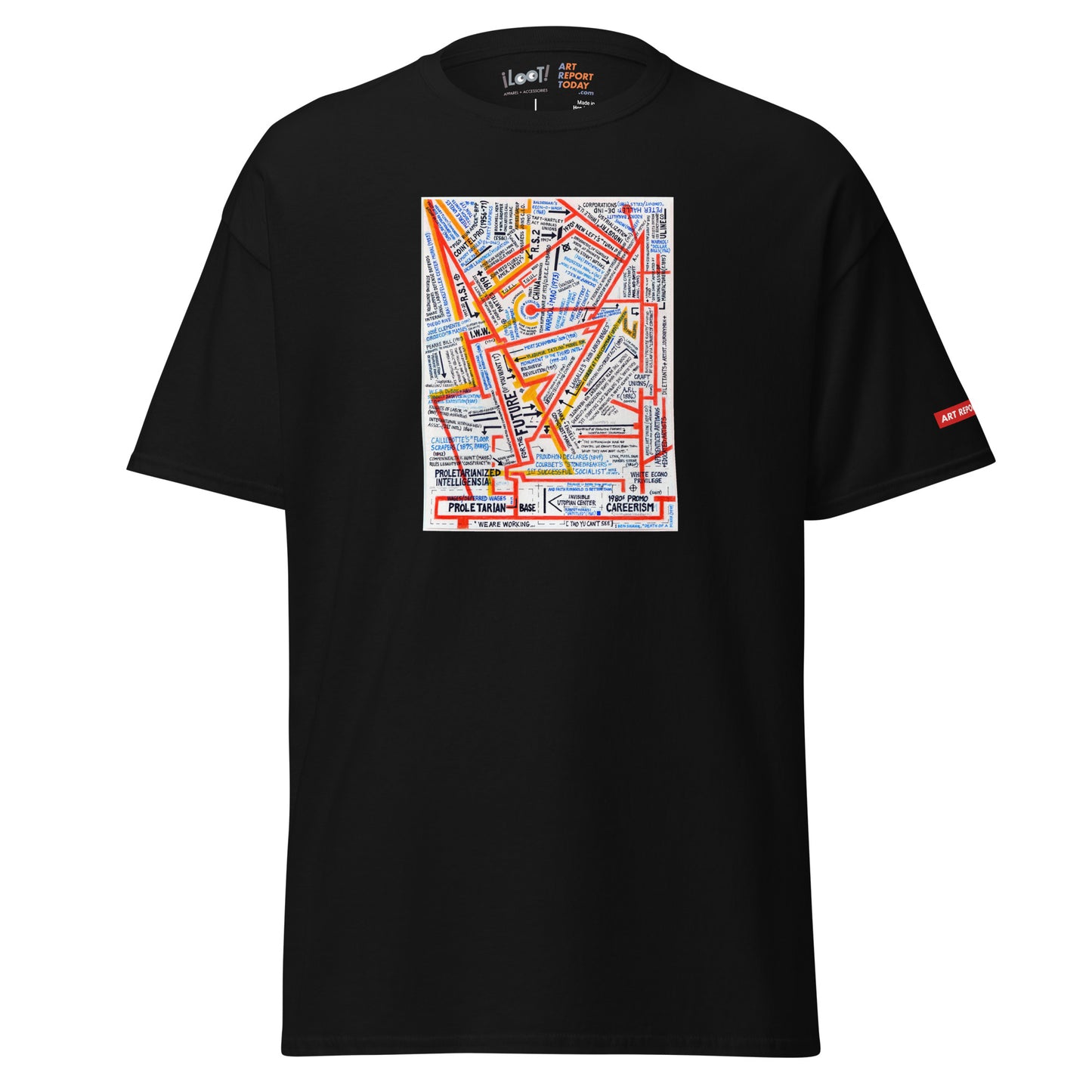Artist Keith Walsh 'Floor Scrapers' Unisex Classic Tee