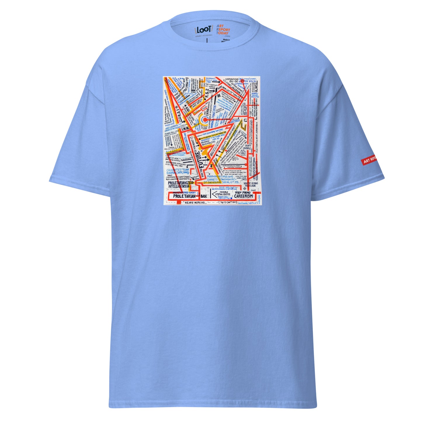 Artist Keith Walsh 'Floor Scrapers' Unisex Classic Tee