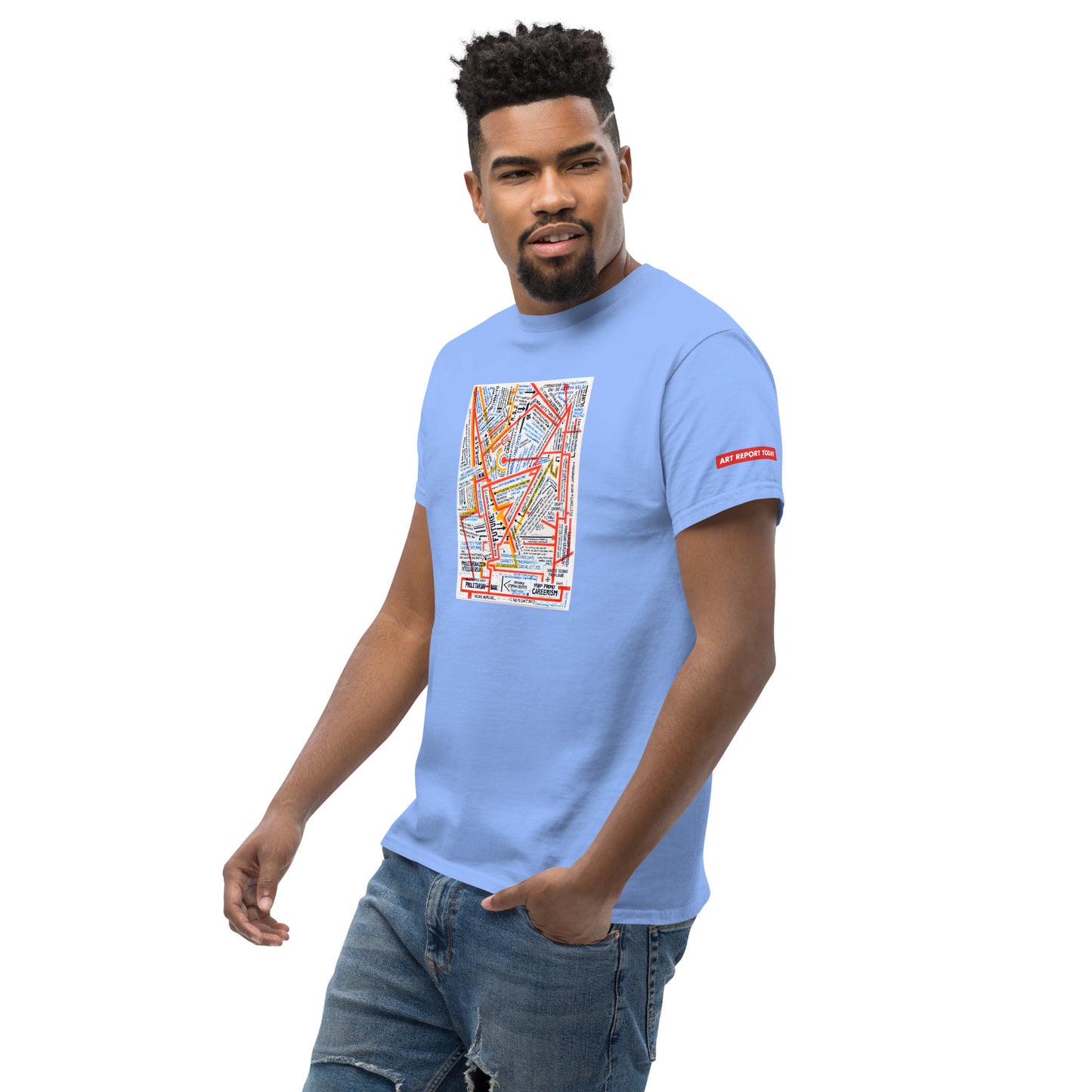 Artist Keith Walsh 'Floor Scrapers' Unisex Classic Tee