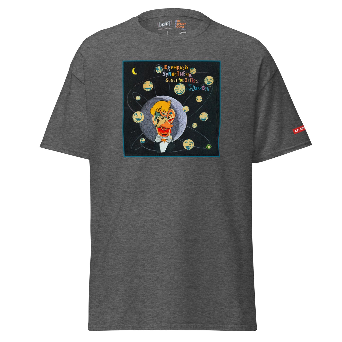 The Dark Bob 'Ekphrasis Synesthesia, Songs for Artists,' Cover Art by Lou Beach Classic Tee