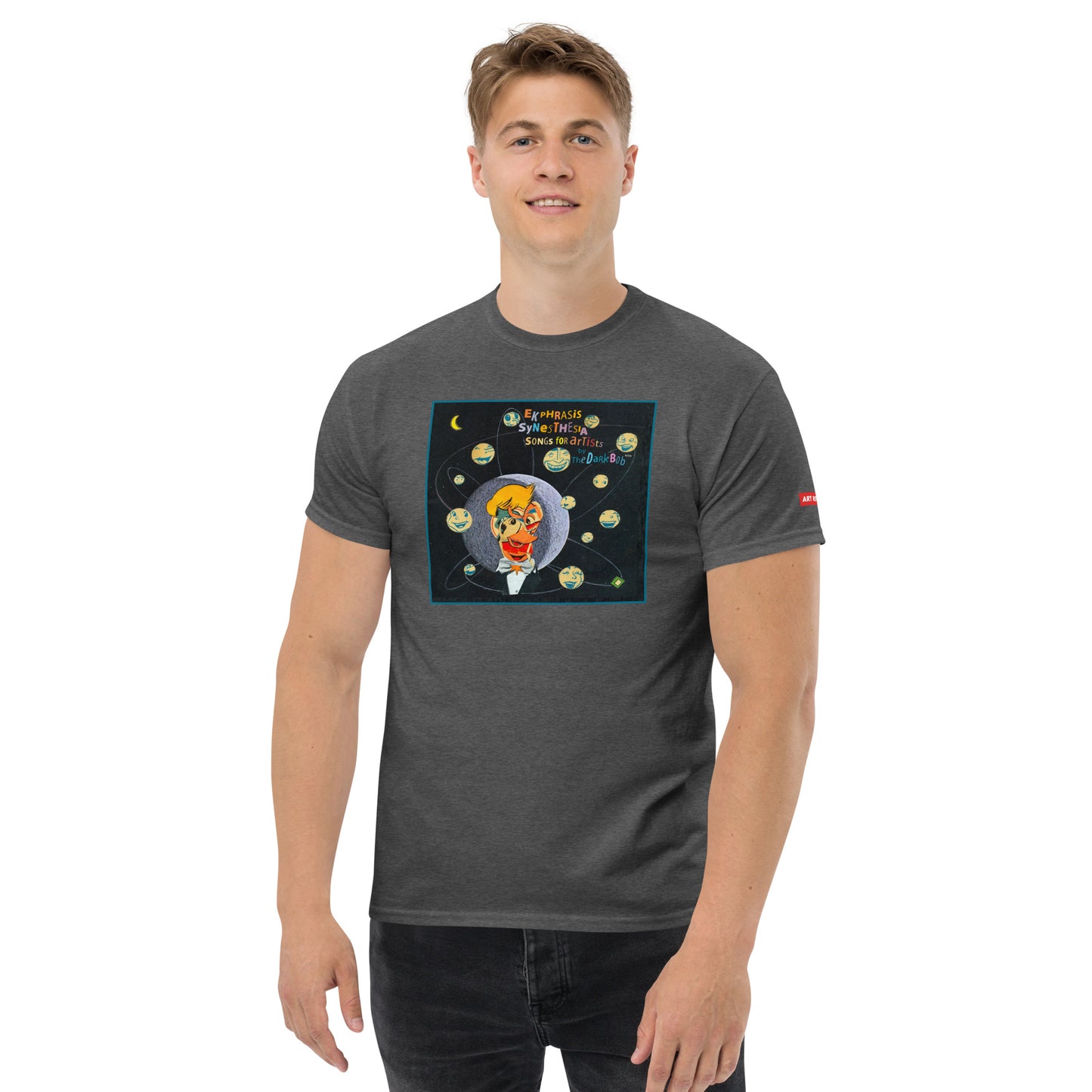 The Dark Bob 'Ekphrasis Synesthesia, Songs for Artists,' Cover Art by Lou Beach Classic Tee
