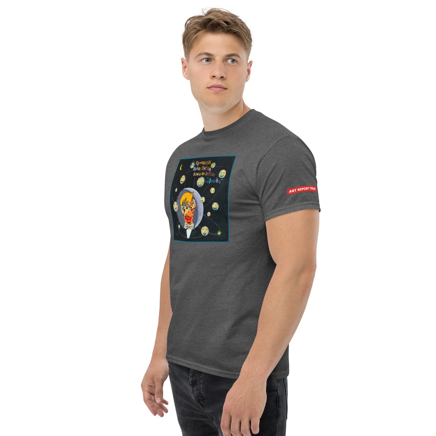 The Dark Bob 'Ekphrasis Synesthesia, Songs for Artists,' Cover Art by Lou Beach Classic Tee