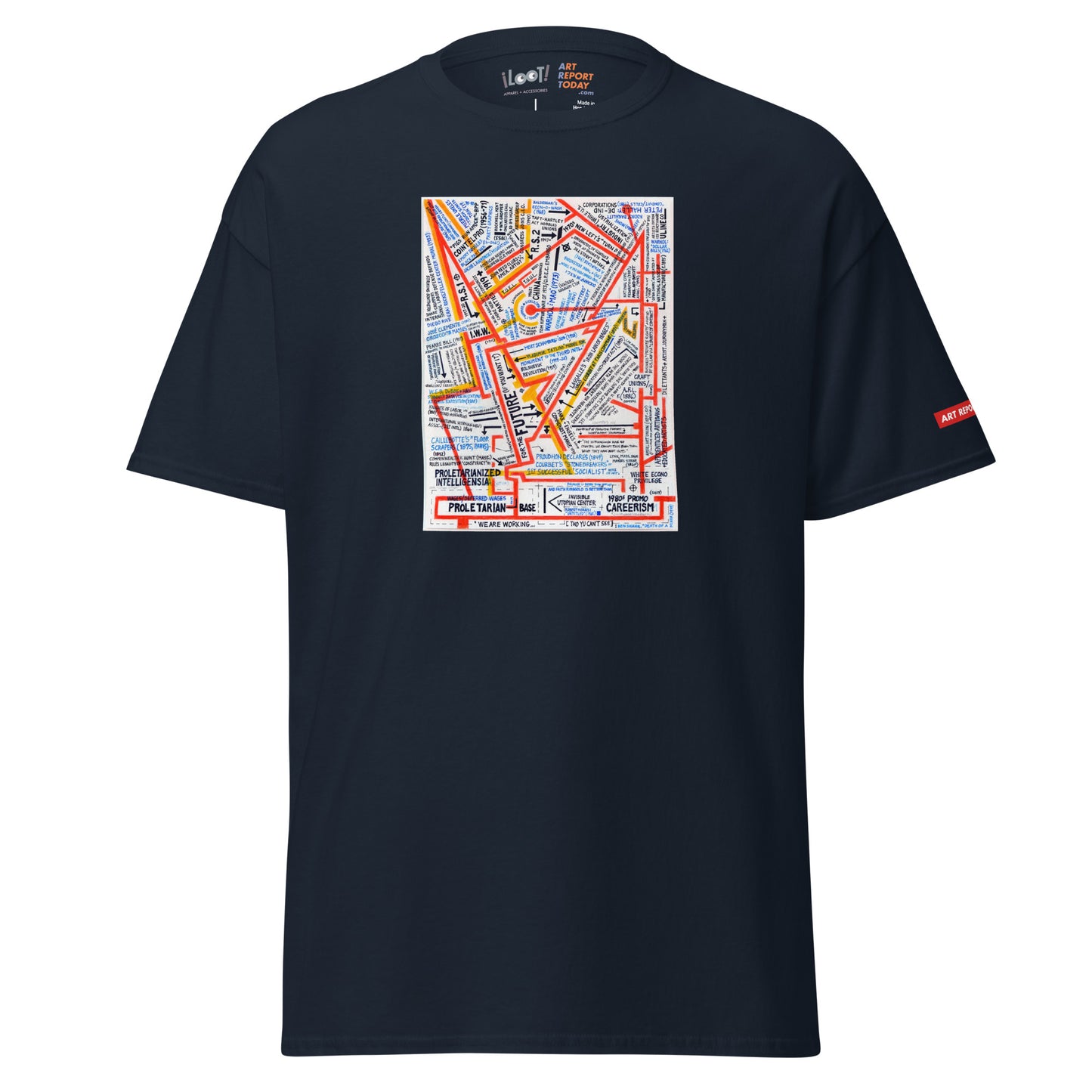 Artist Keith Walsh 'Floor Scrapers' Unisex Classic Tee