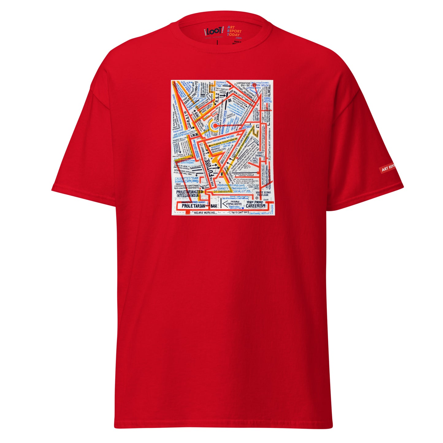 Artist Keith Walsh 'Floor Scrapers' Unisex Classic Tee