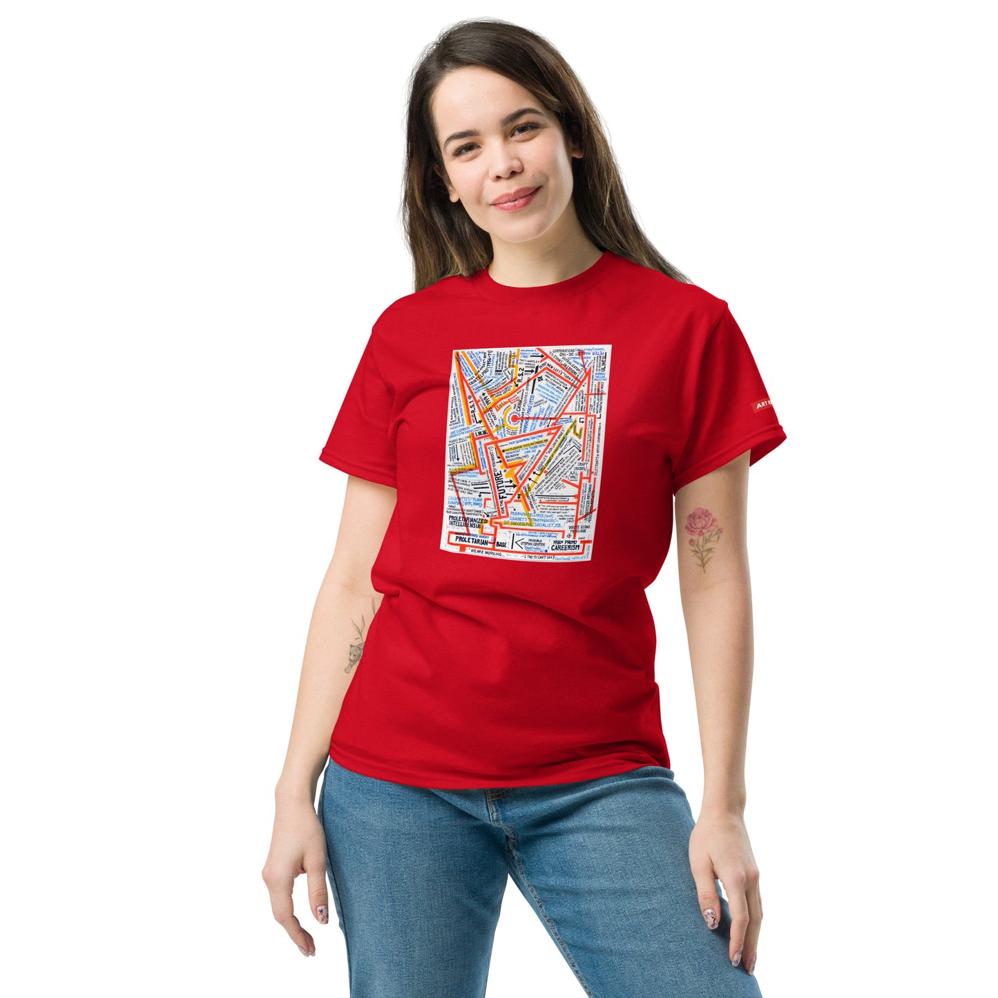 Artist Keith Walsh 'Floor Scrapers' Unisex Classic Tee