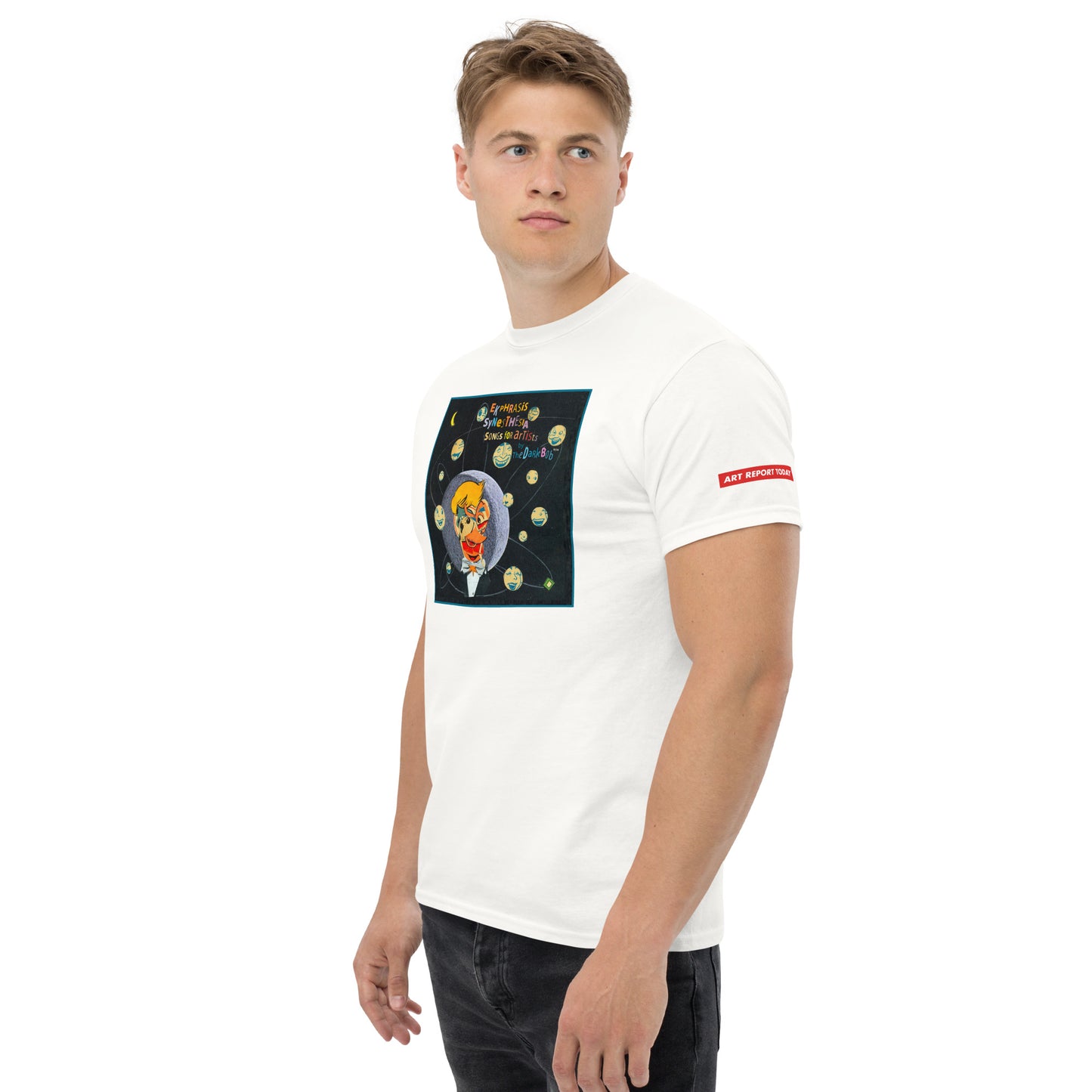 The Dark Bob 'Ekphrasis Synesthesia, Songs for Artists,' Cover Art by Lou Beach Classic Tee