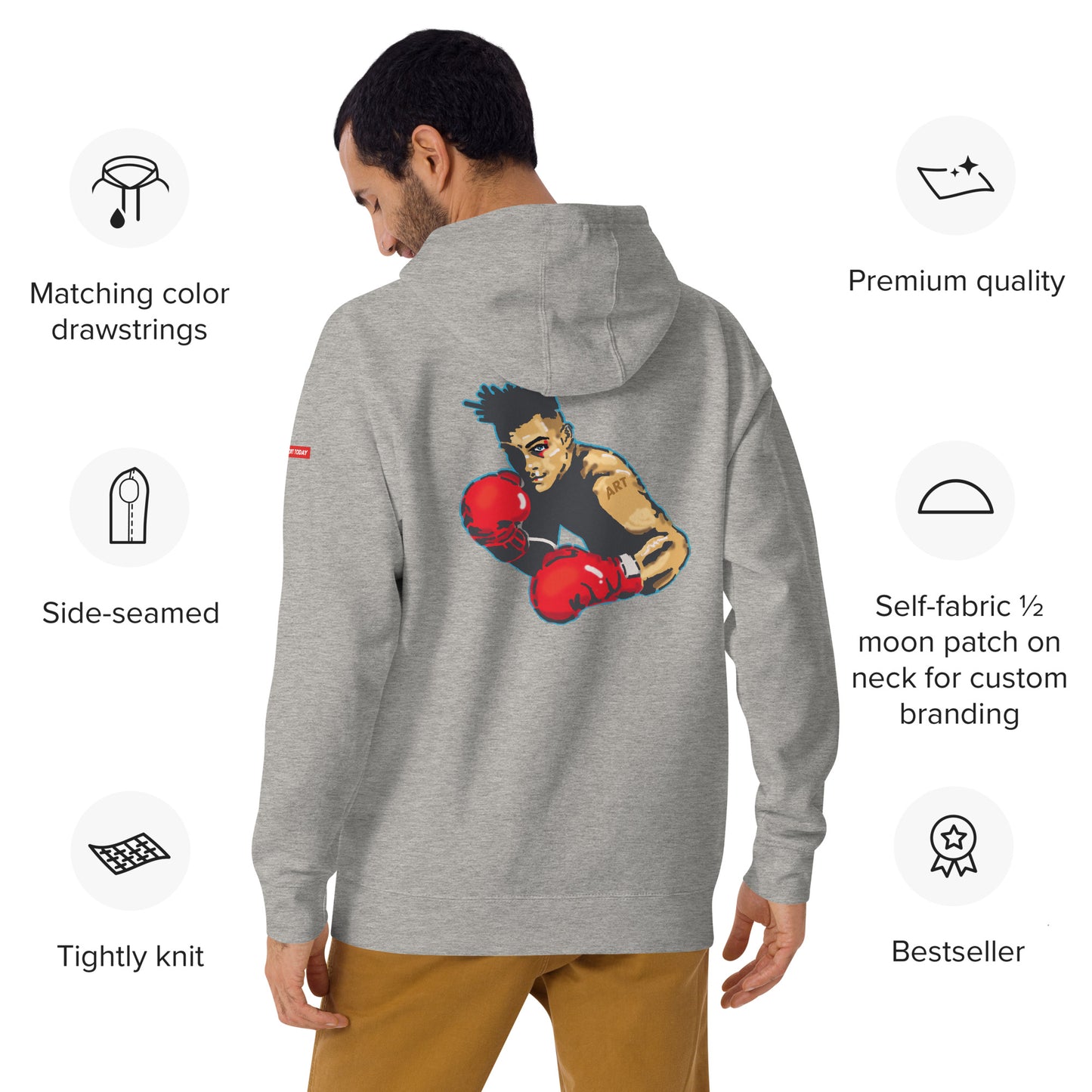 Art Fighter Unisex Hoodie