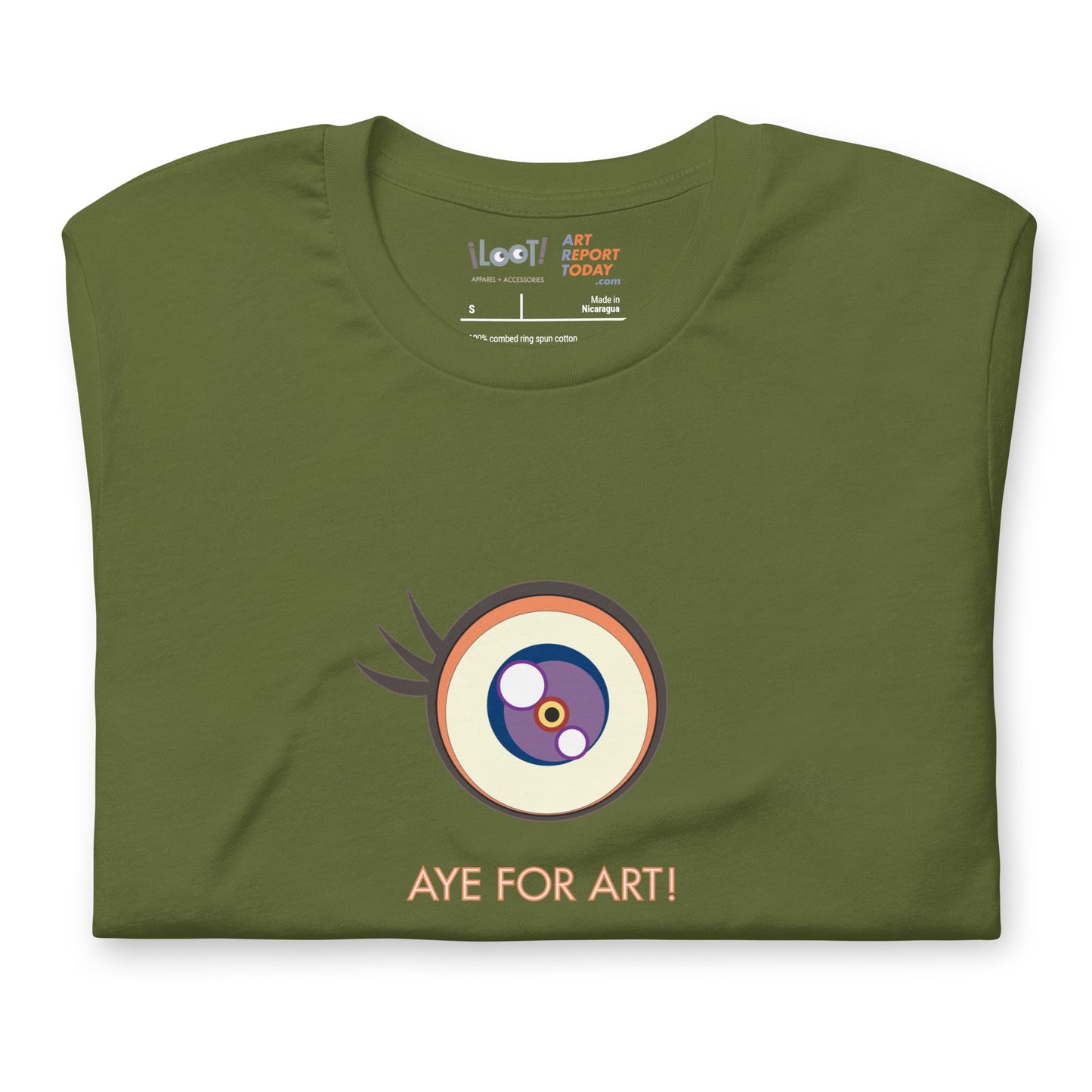 Aye for Art! Unisex Fashion T-Shirt