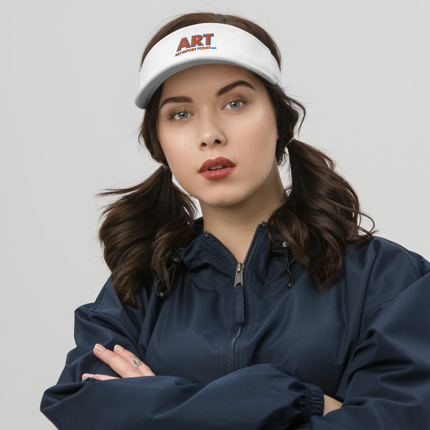 Classic Visor with Embroidered ART Logo