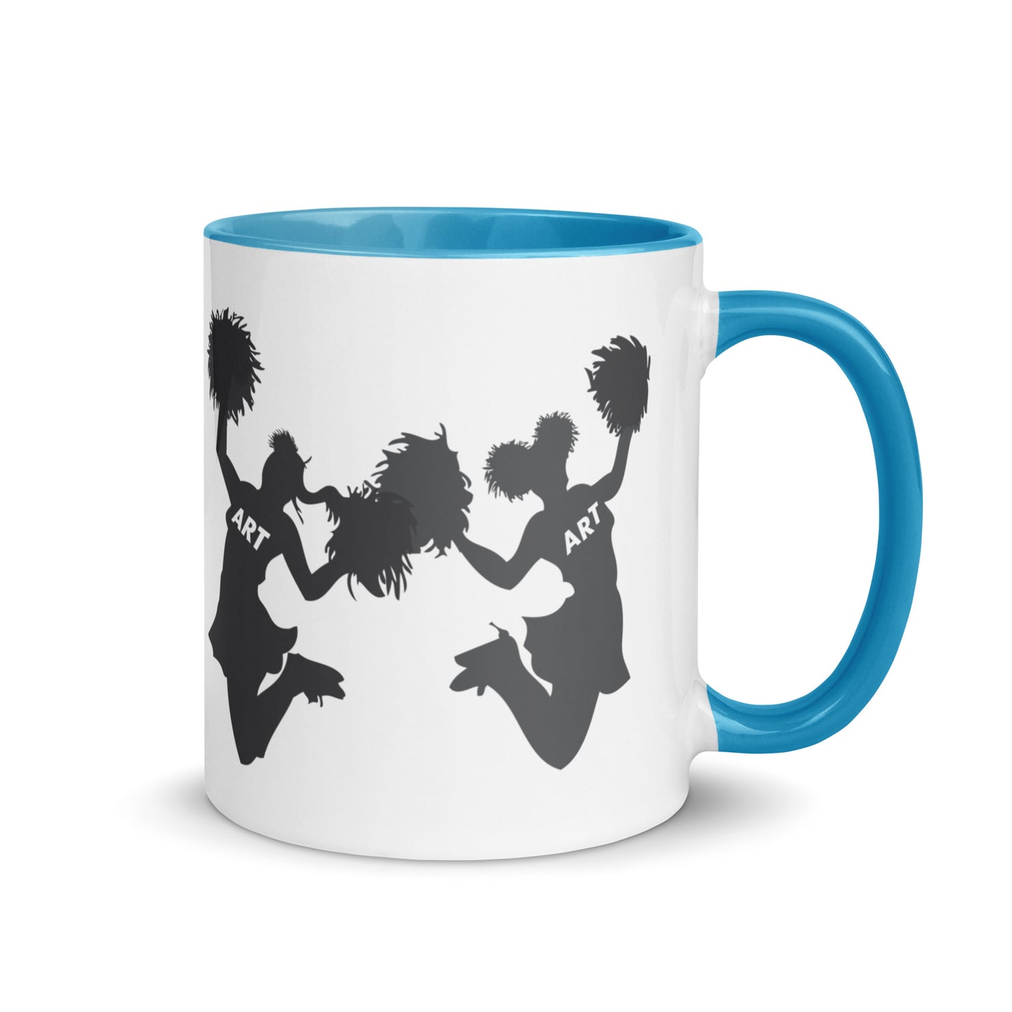 Art Cheerleaders Ceramic Mug with Your Custom Color