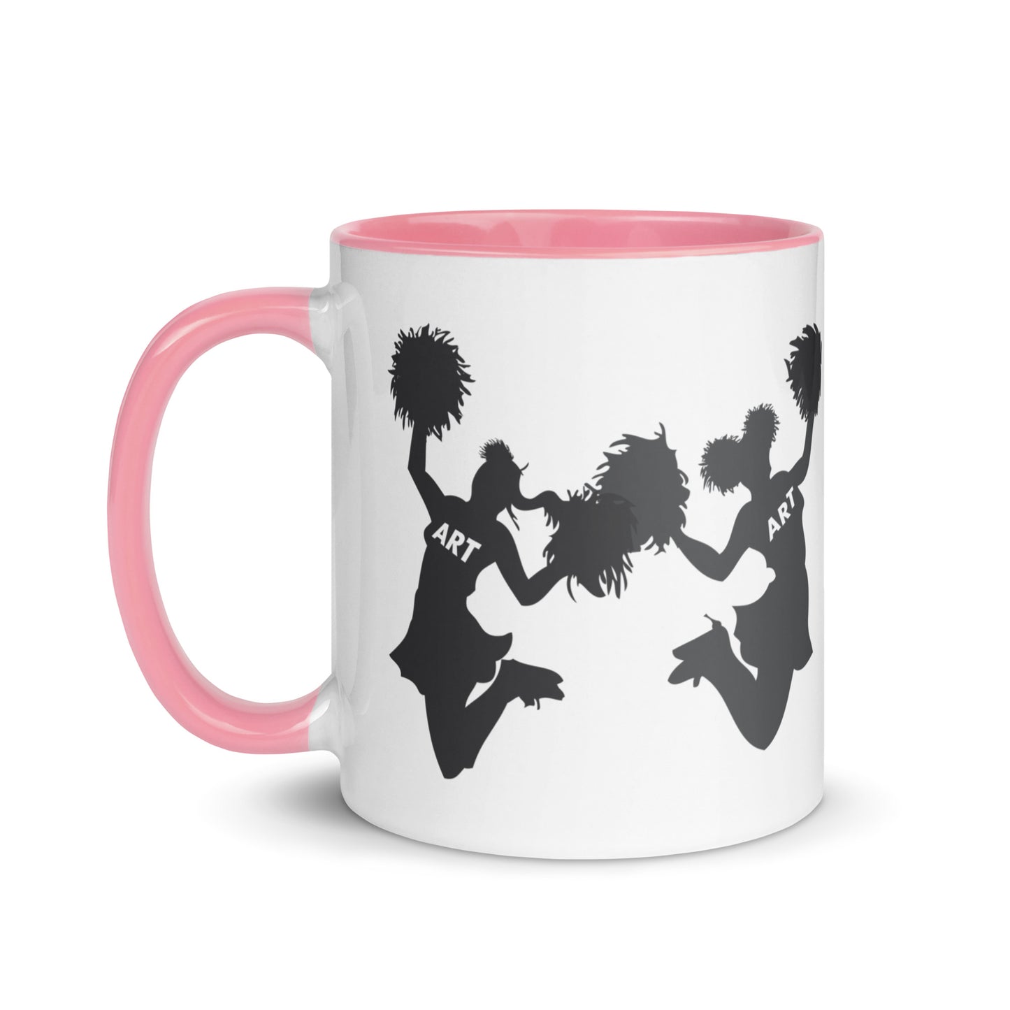 Art Cheerleaders Ceramic Mug with Your Custom Color