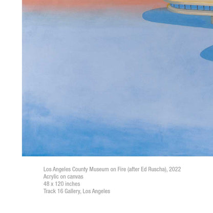 Sandow Birk, 'Los Angeles County Museum on Fire (after Ed Ruscha)'