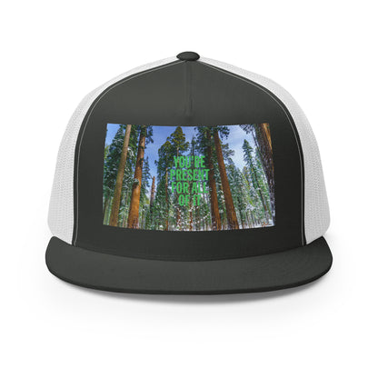 'You're Present...' (Forest) Trucker Cap