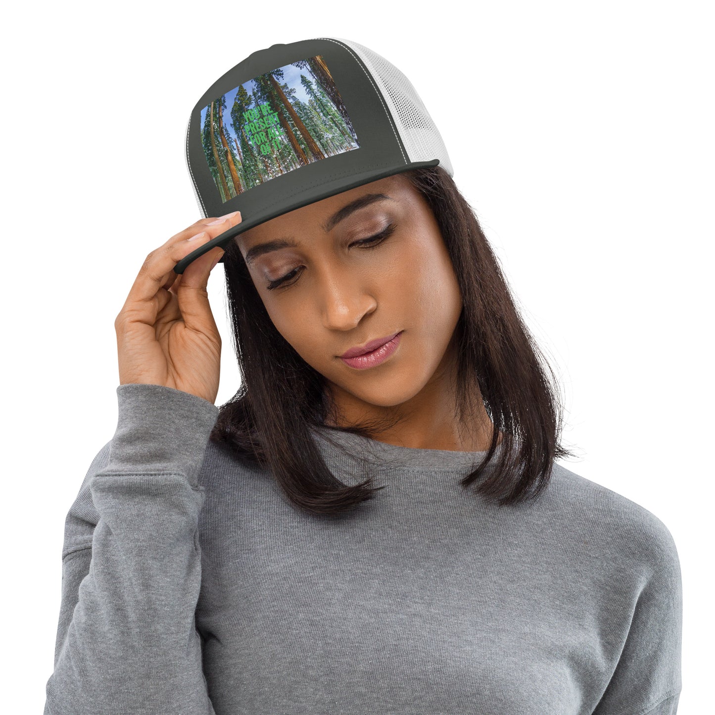 'You're Present...' (Forest) Trucker Cap