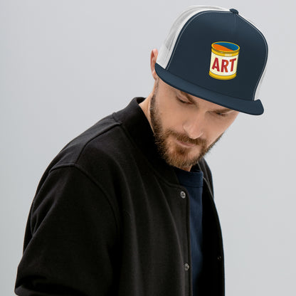 Art in a Can Trucker Cap