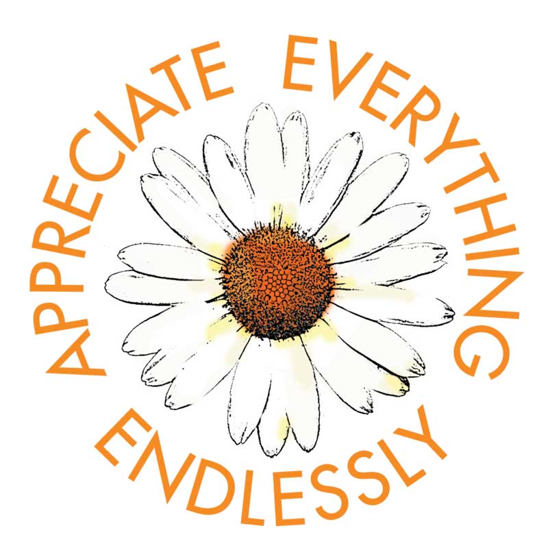 'Appreciate Everything Endlessly' Unisex Fashion T-Shirt