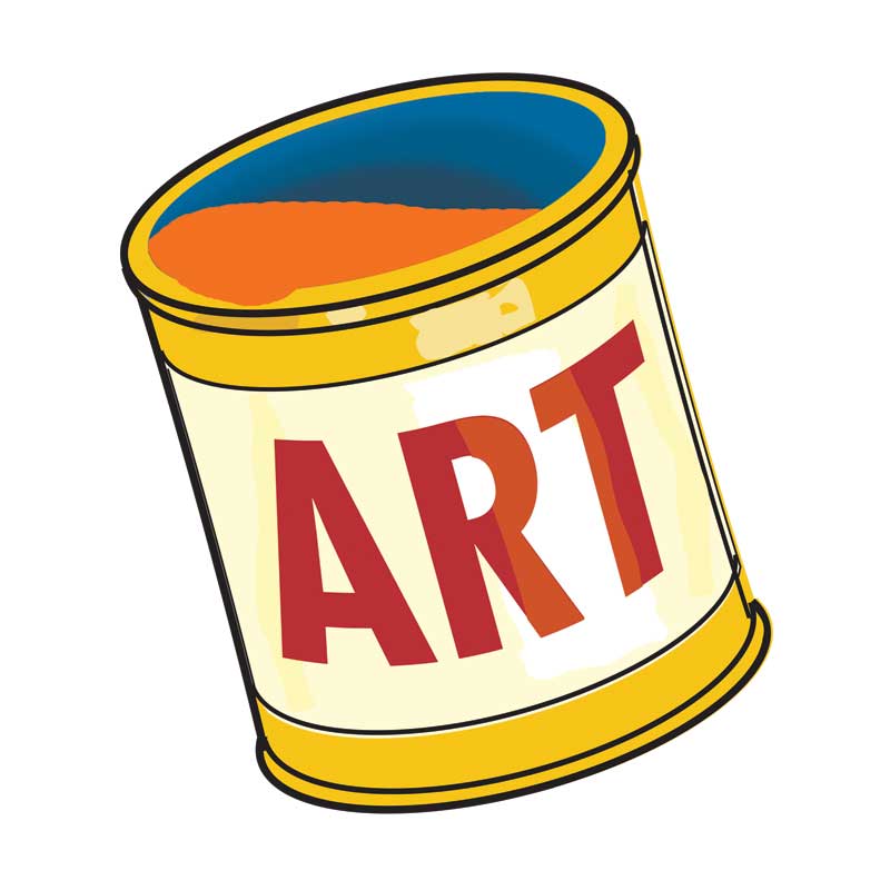 Art in a Can! Limited Edition Fashion T-Shirt