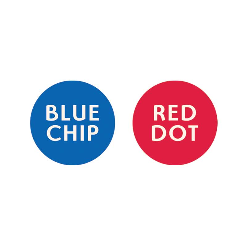 Blue Chip, Red Dot Very Natty Visor!