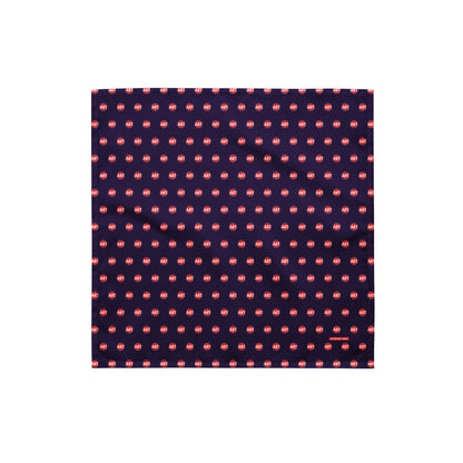 CircleArt Deep Blue Bandana Print