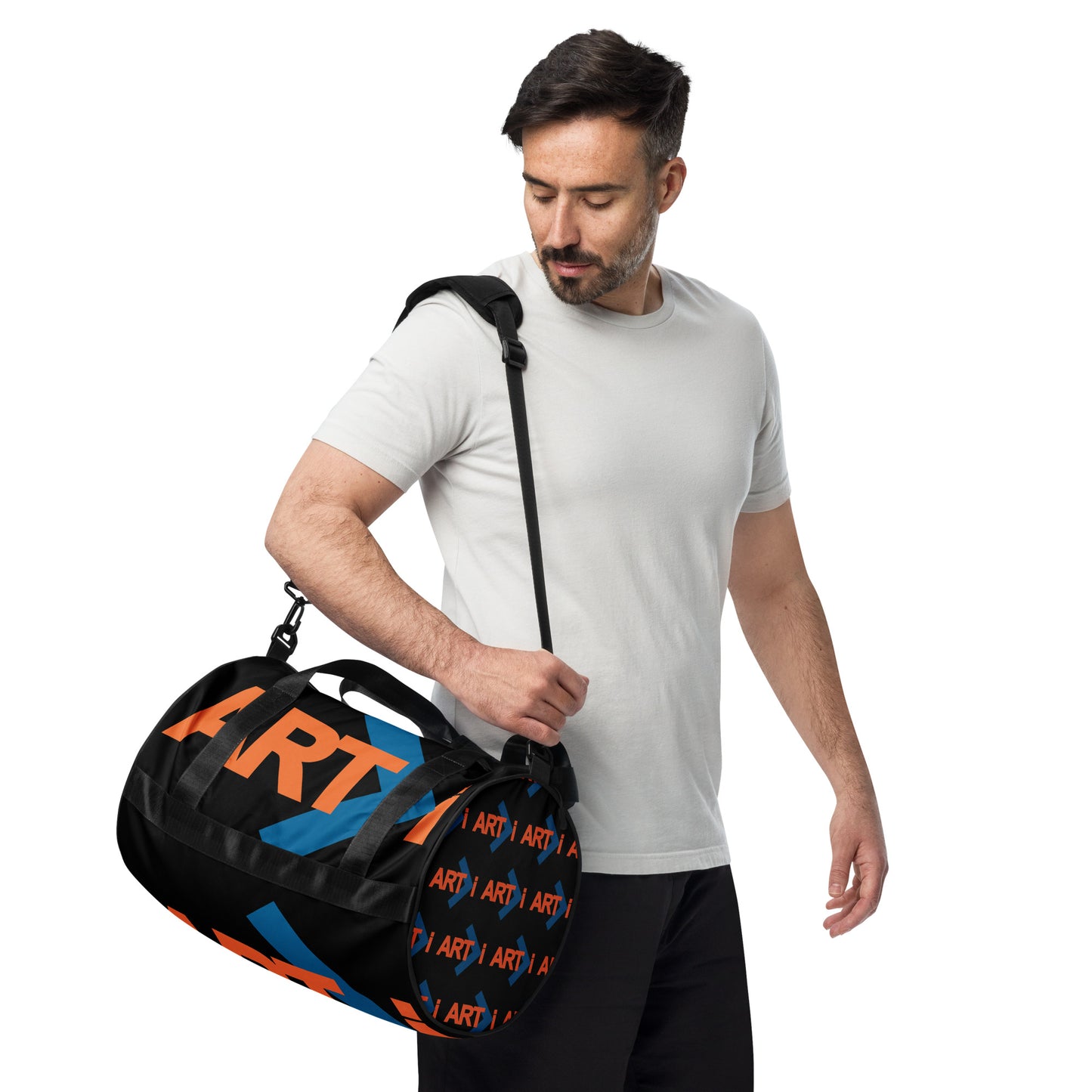 ART>i Everywhere-Print Gym Bag