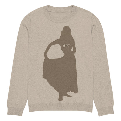 Dancer! Knitted Crew Neck Sweater