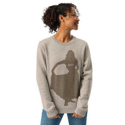 Dancer! Knitted Crew Neck Sweater