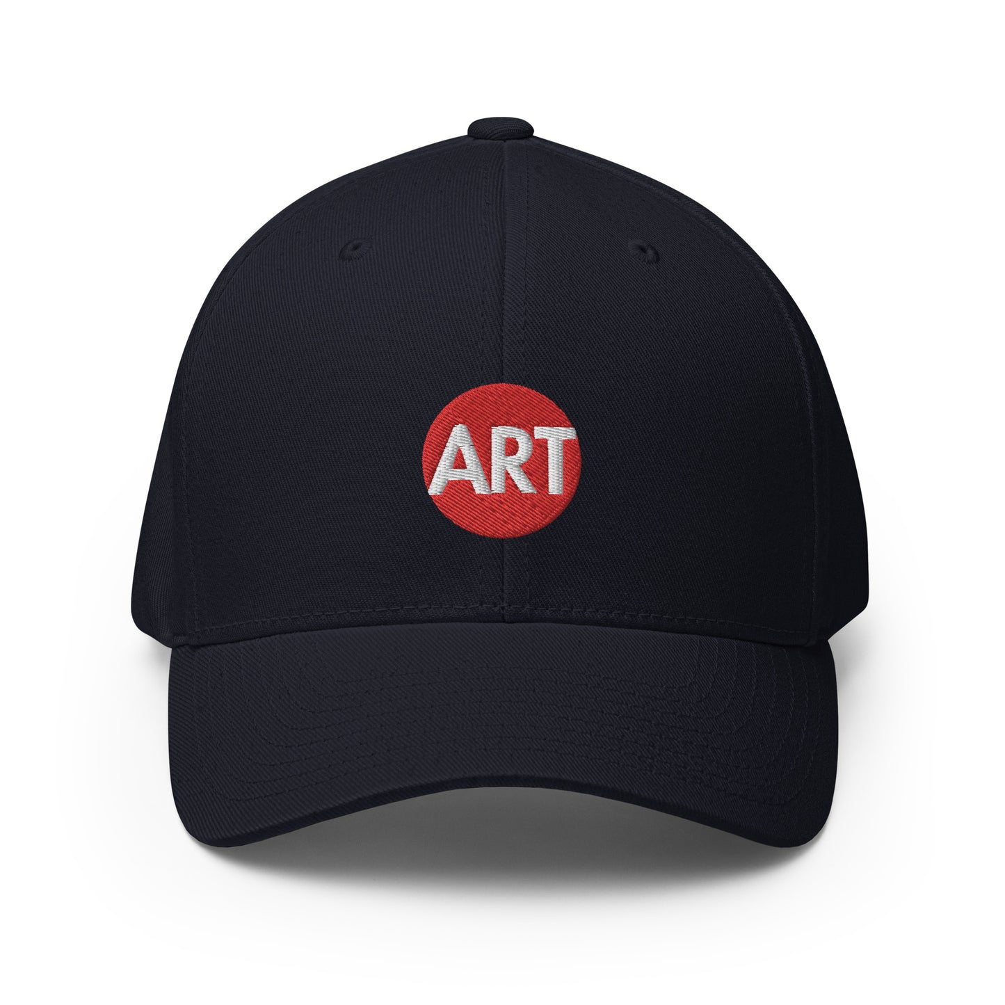 Closed-Back Twill Cap with Embroidered CircleArt Logo