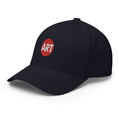 Closed-Back Twill Cap with Embroidered CircleArt Logo