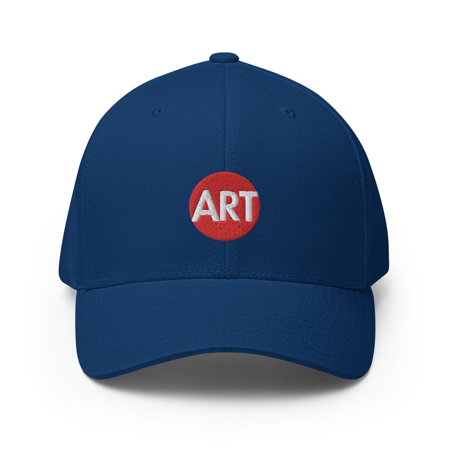 Closed-Back Twill Cap with Embroidered CircleArt Logo