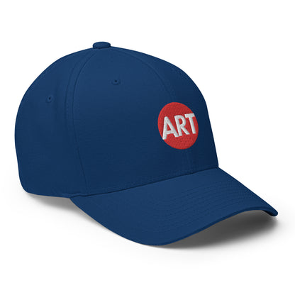 Closed-Back Twill Cap with Embroidered CircleArt Logo