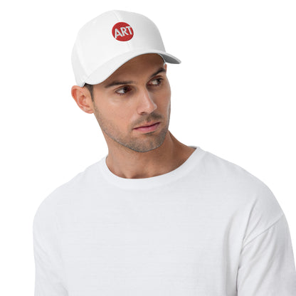 Closed-Back Twill Cap with Embroidered CircleArt Logo