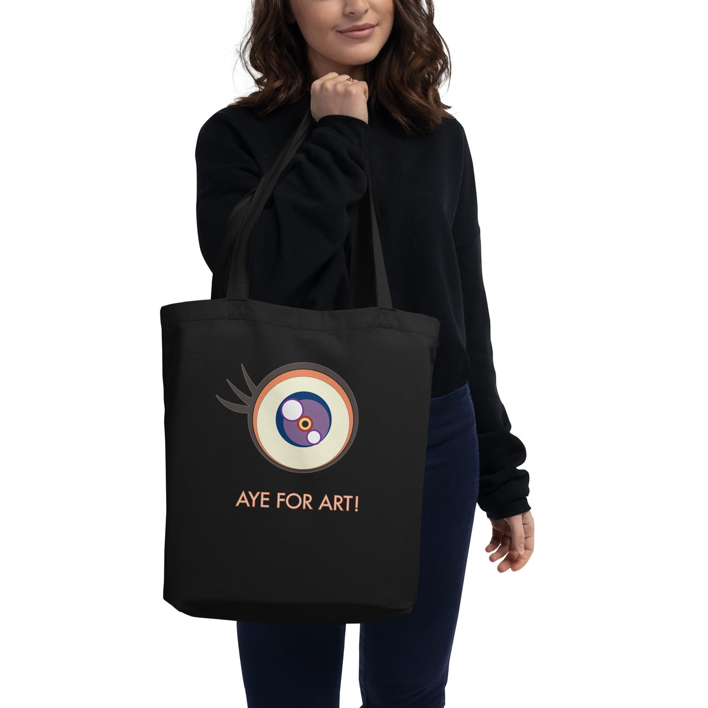 Aye for Art! (after Murakami) Eco Tote Bag