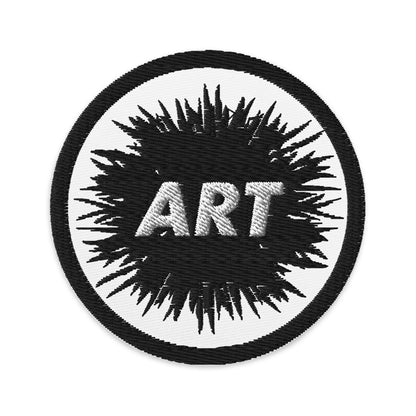 Embroidered Sea Urchin ART patch