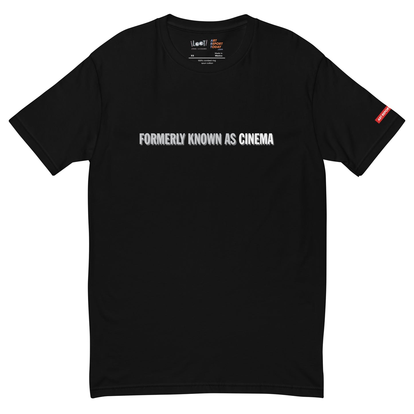 'Formerly Known As Cinema' Men's Fitted T-Shirt