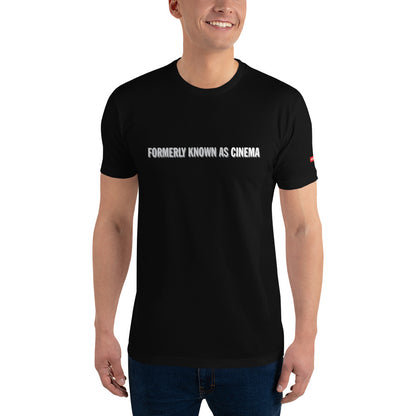 'Formerly Known As Cinema' Men's Fitted T-Shirt