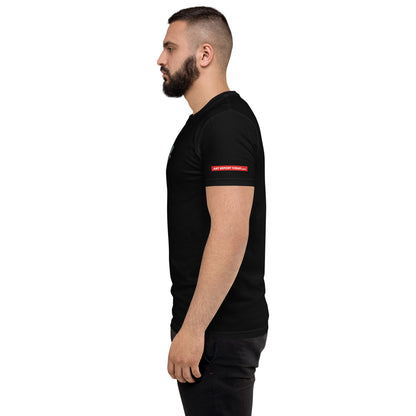 Victory Through the Arts! Men's Fitted Fashion T-shirt