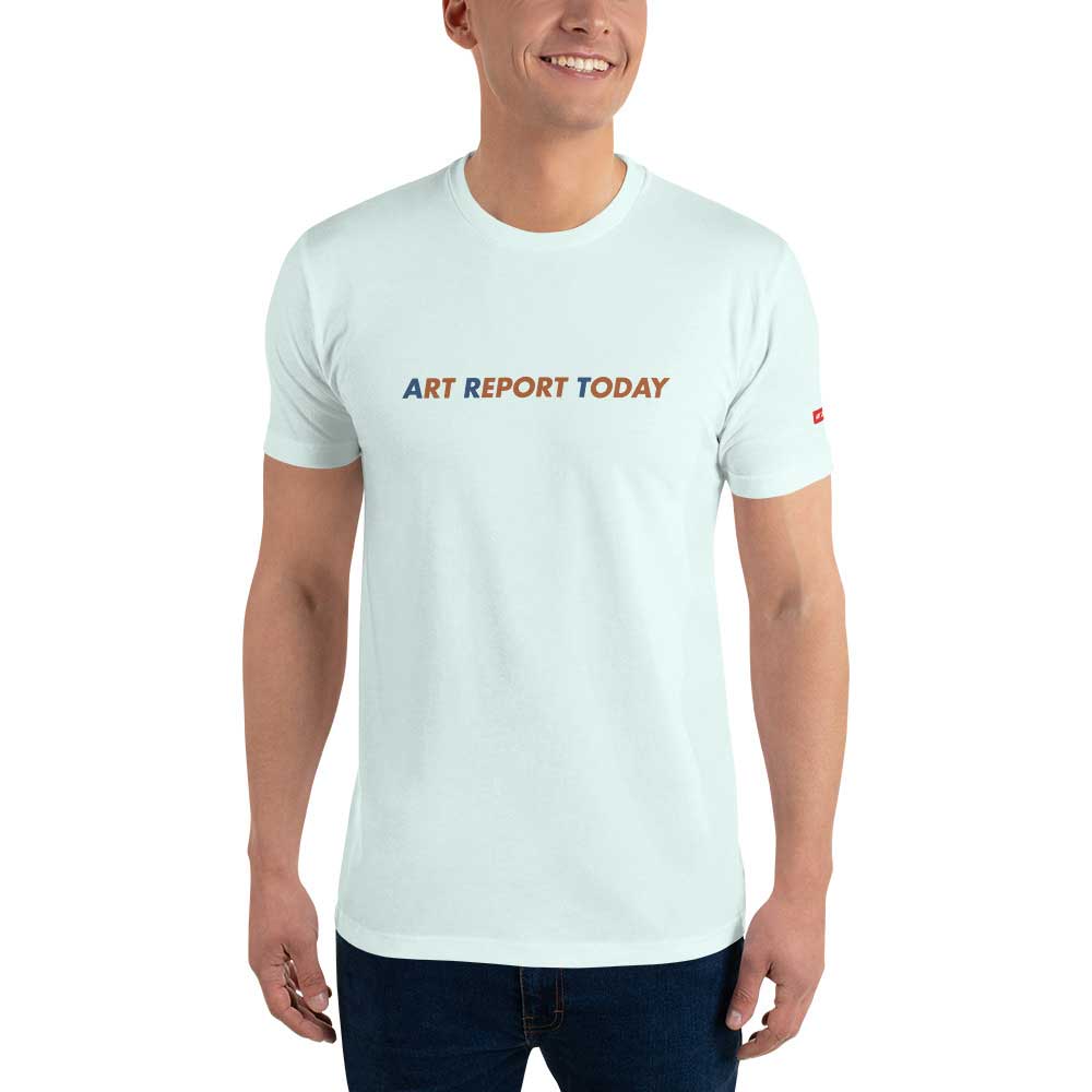 Art Report Today Men's Fitted Short Sleeve Tee