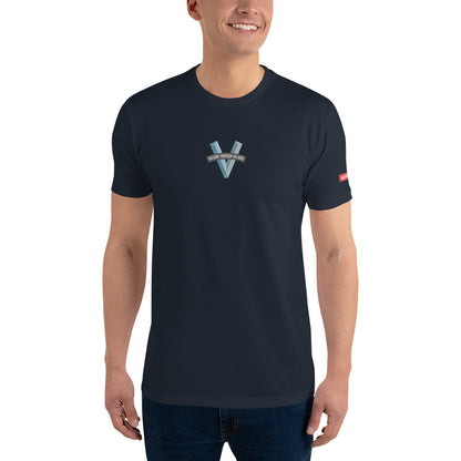 Victory Through the Arts! Men's Fitted Fashion T-shirt