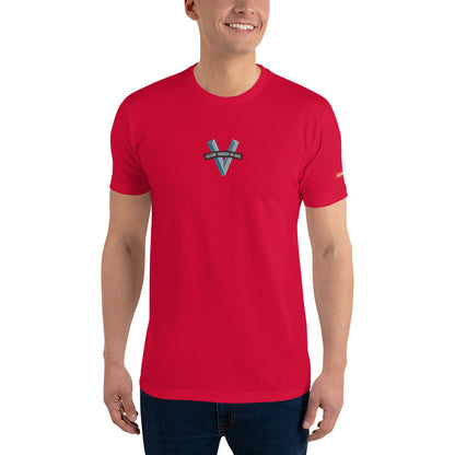 Victory Through the Arts! Men's Fitted Fashion T-shirt